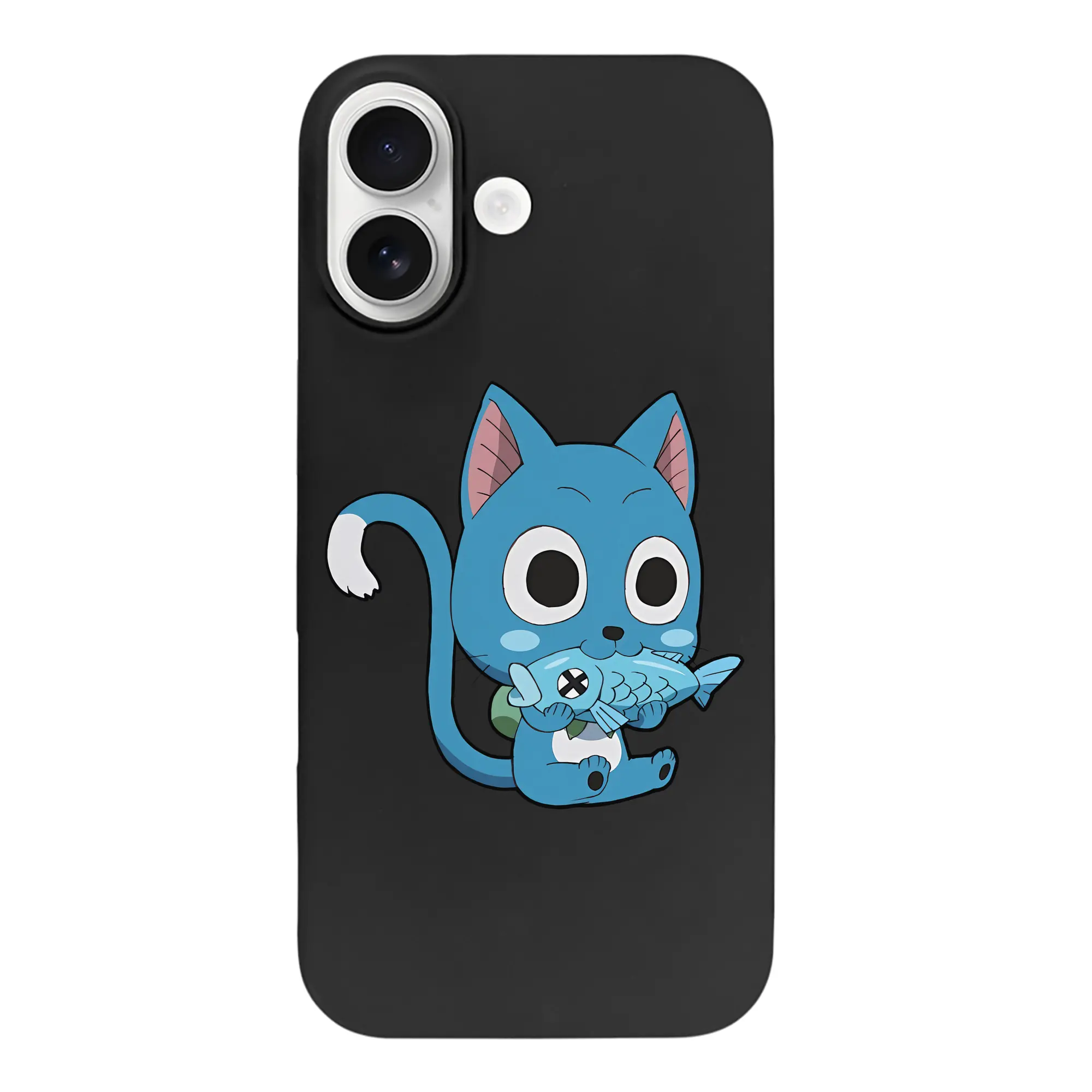 フェアリーテイル グッズ ハッピー - iPhone 17 シリーズ シリコンケース 薄型 耐衝撃 指紋防止 ソフトタッチカバー 精密フィット 傷防止 保護ケース iPhone 17/17 Air/17 Pro/17 Pro Max 対応